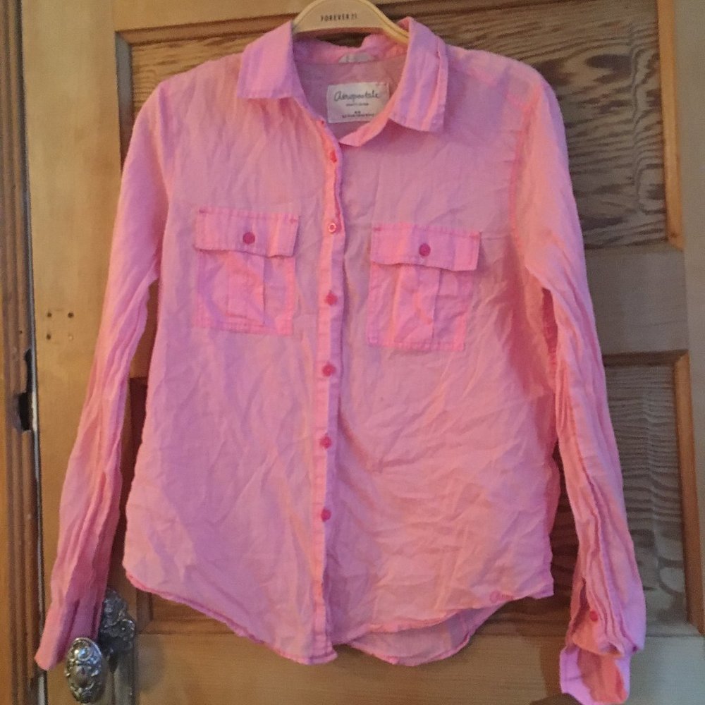 Pink Button-Down!